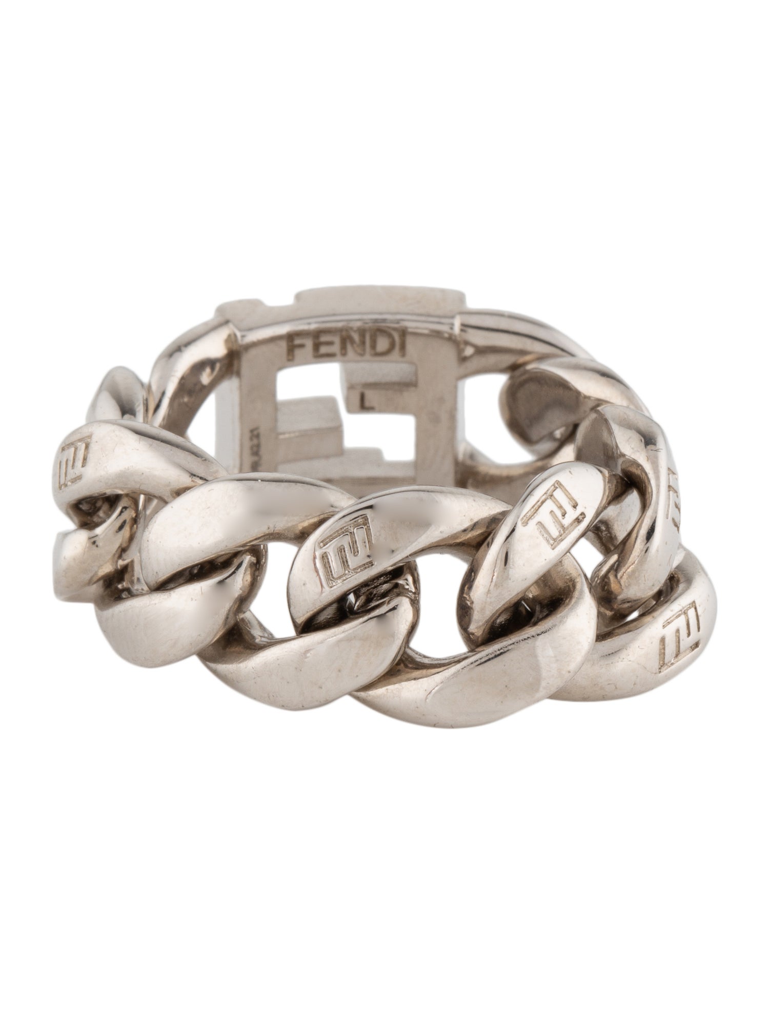 Fendi FF Chain Bang Ring