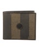 Fendi Pequin Pattern Wallet