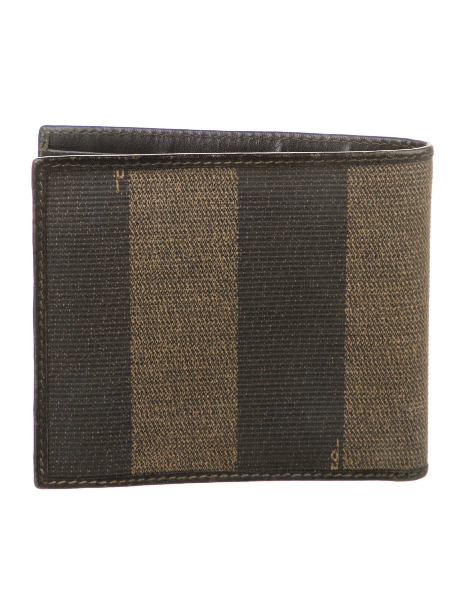 Fendi Pequin Pattern Wallet