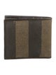 Fendi Pequin Pattern Wallet