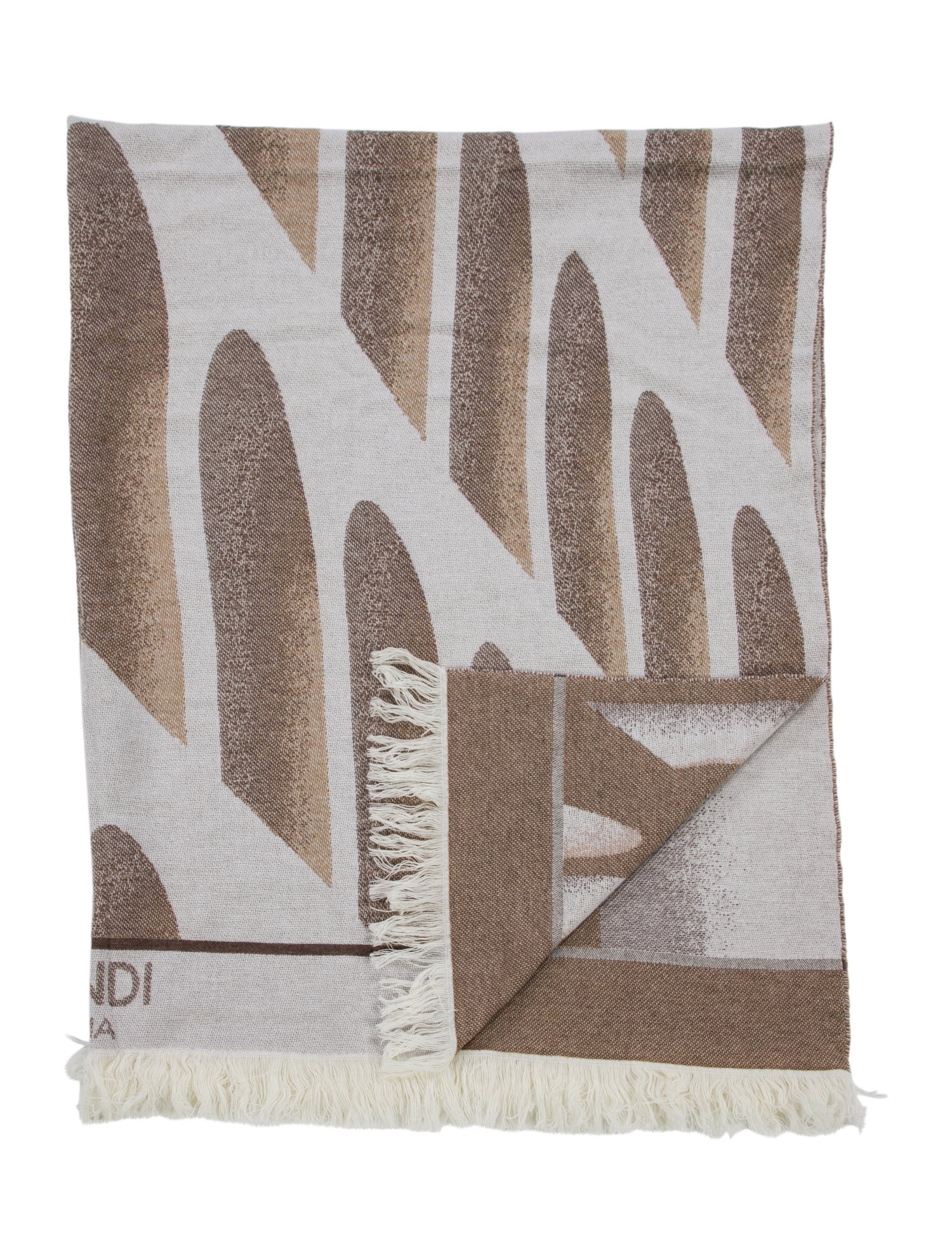 Fendi Wool & Cashmere Blanket