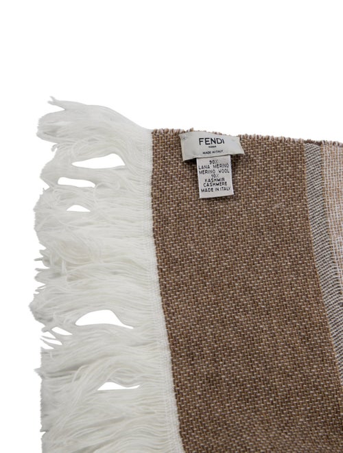 Fendi Wool & Cashmere Blanket