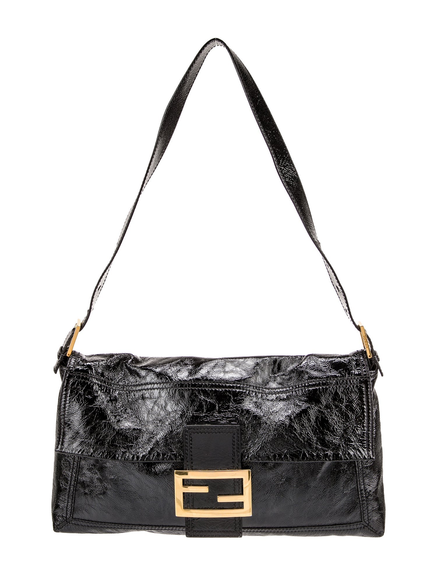 ●Fallett● Meringue bag black FA2403BG05BK Fendi Mamma Baguette Medium 3Way Bag 8Br600 Zucca Nappa