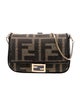 Fendi Zucca Nano Baguette Charm