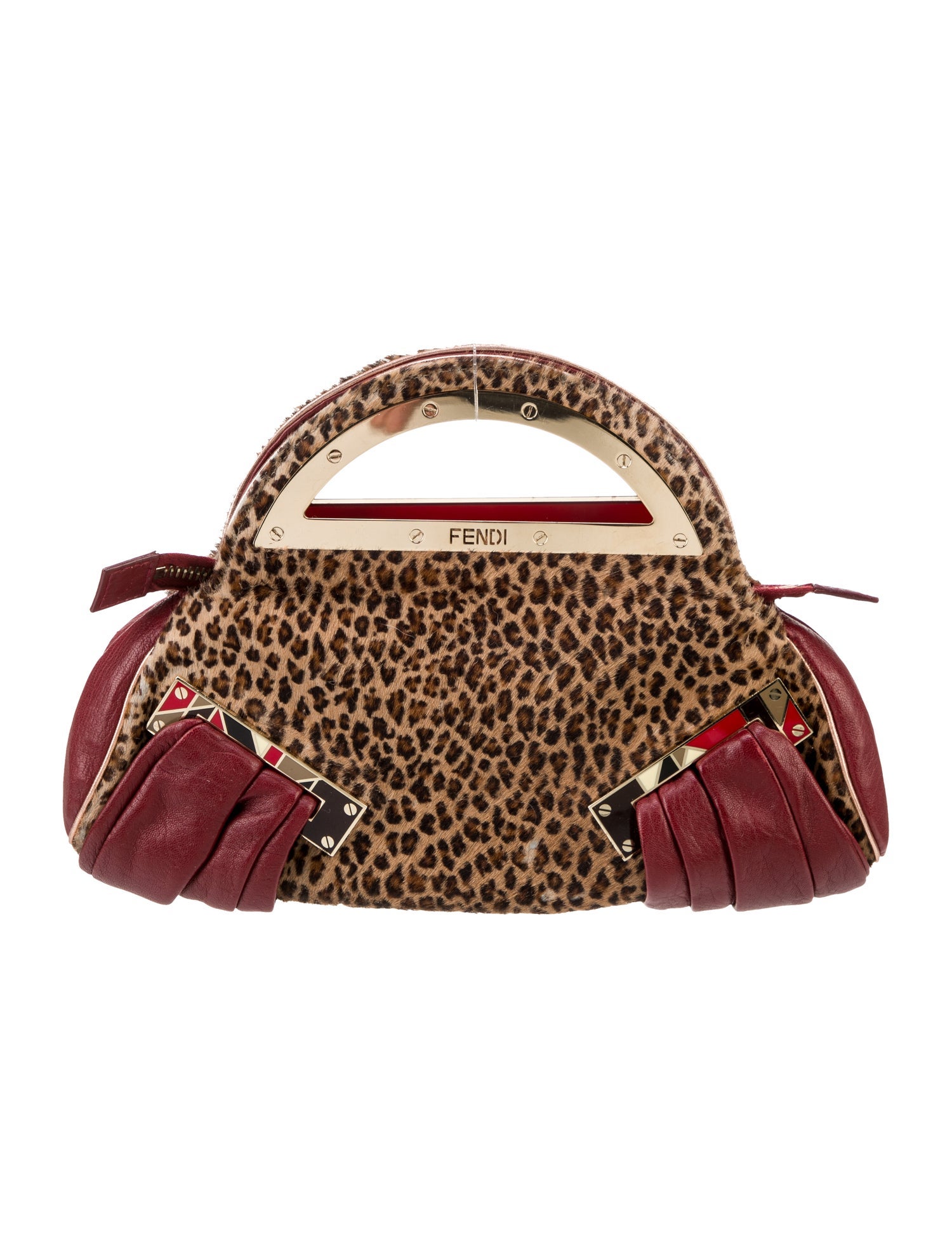 Fendi Borsa Smile Bag - Red Handle Bags, Handbags - FEN320271