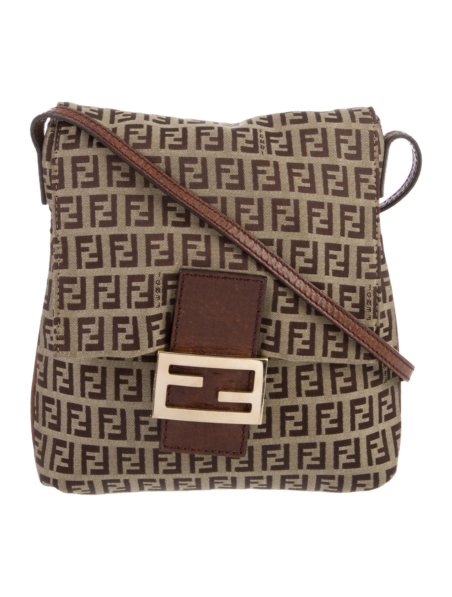 Fendi - Woman - Mirto+Dark Nut+P - Crossbody Bag