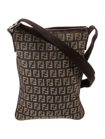 Fendi Crossbody Bags Zucchino Vertical Slim