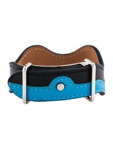 Fendi Wrap Leather Bracelet