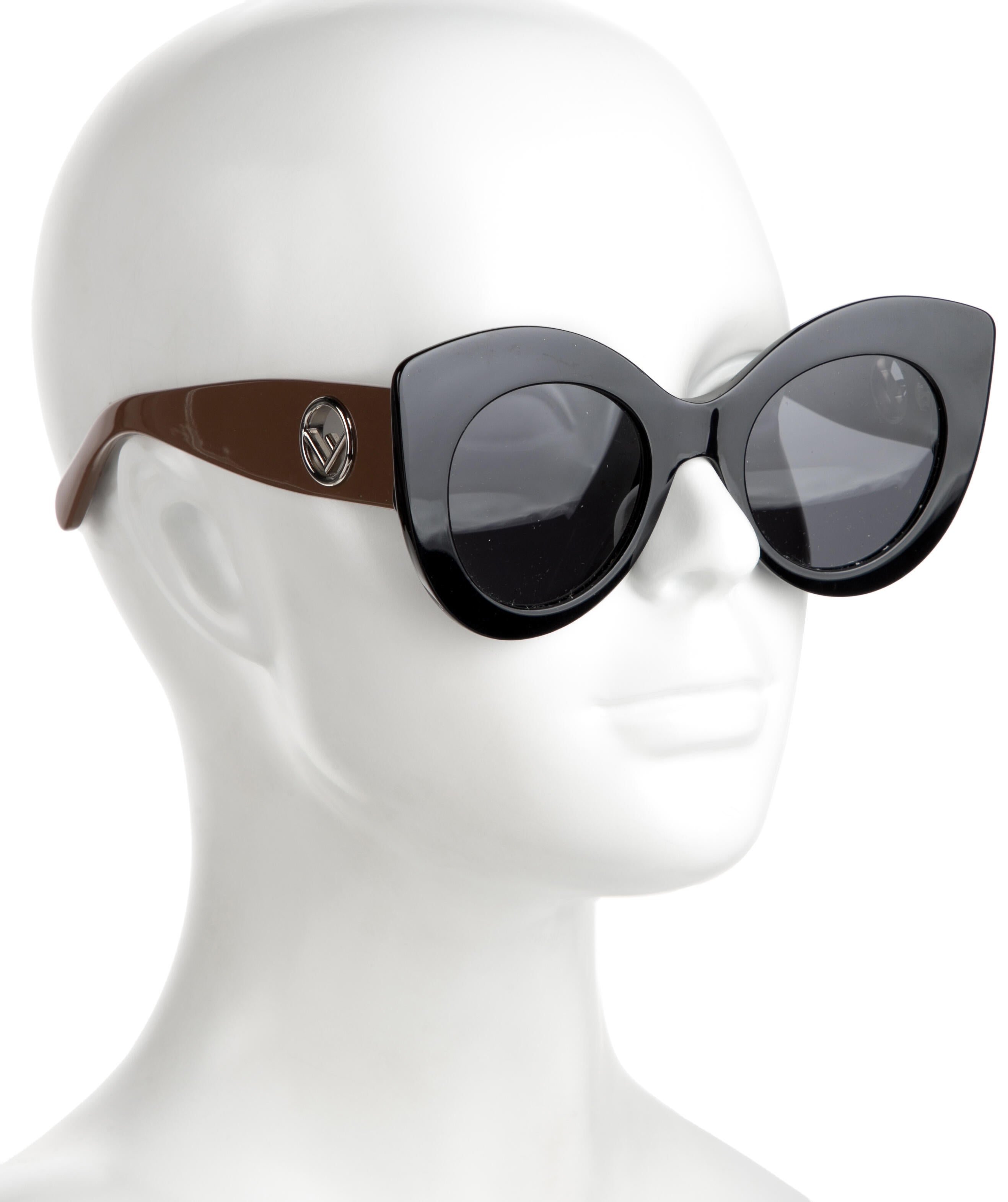 Fendi Zucchino FF Logo Oversize Sunglasses