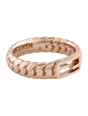 Fendi Band Baguette Ring S | 5.75