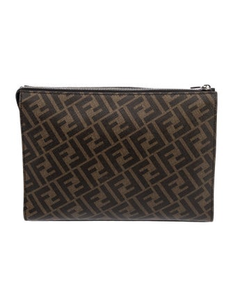 Fendi Zucca Clutch