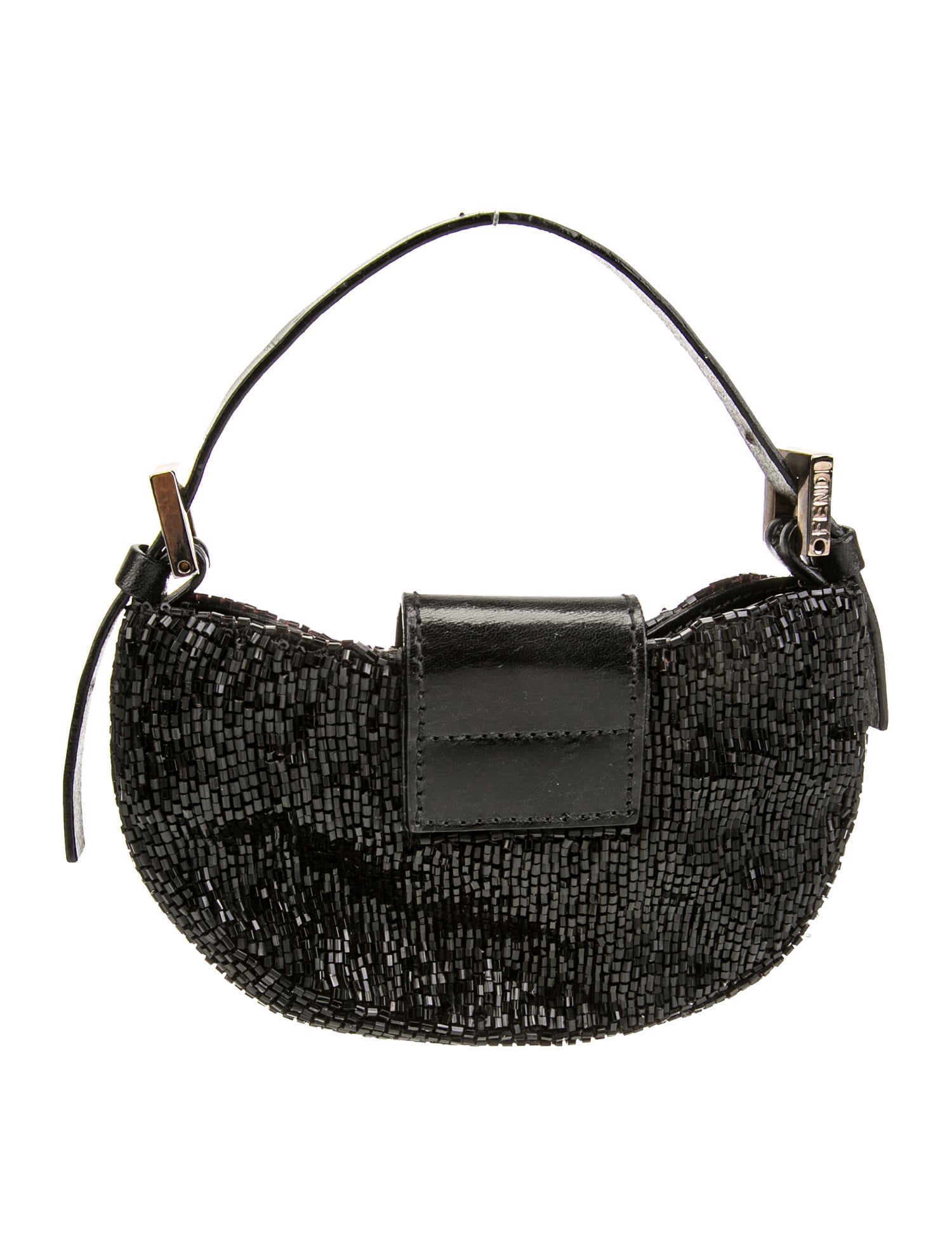 Fendi Sequins Micro Croissant