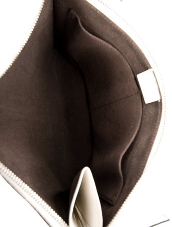 Fendi Python-Trimmed Monster Clutch