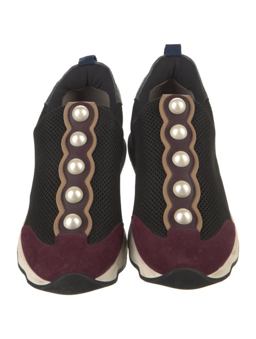 Fendi Studded Accents Sneakers
