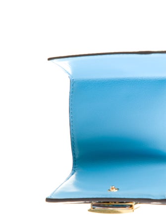 Fendi Patent Leather Printed Compact Wallet