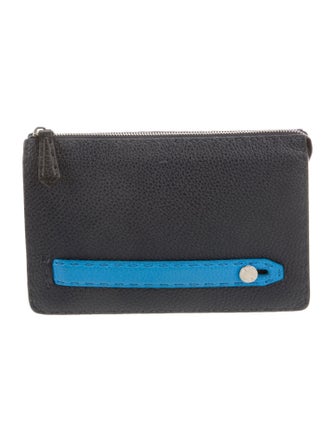 Fendi Leather Clutch