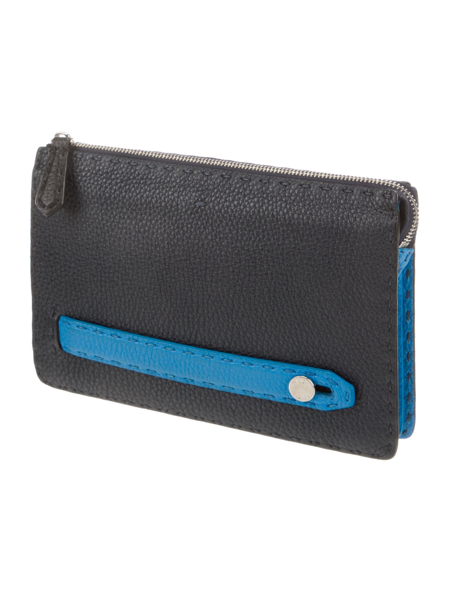 Fendi Leather Clutch