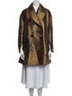 Fendi Floral Print Coat