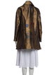 Fendi Floral Print Coat