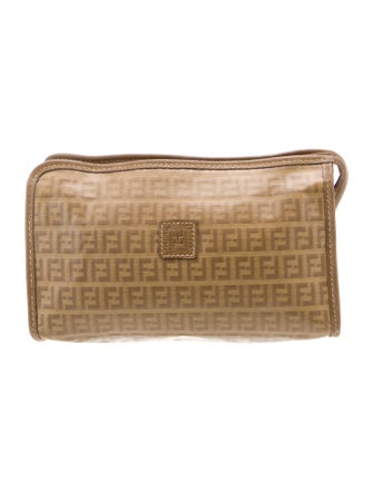 Fendi Zucchino Clutch Bag