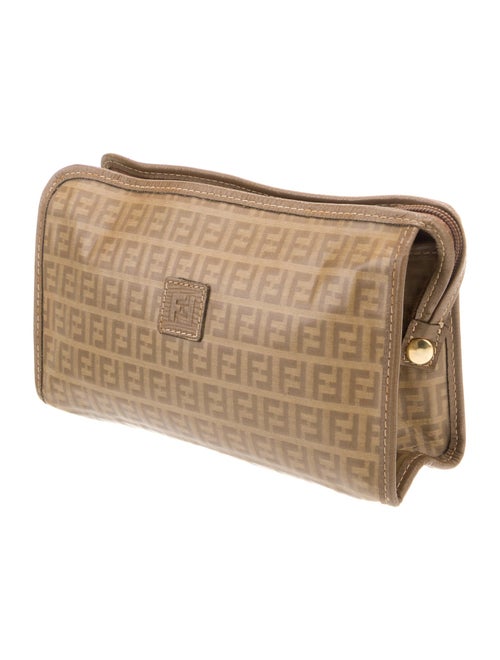 Fendi Zucchino Clutch Bag