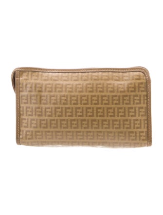 Fendi Zucchino Clutch Bag