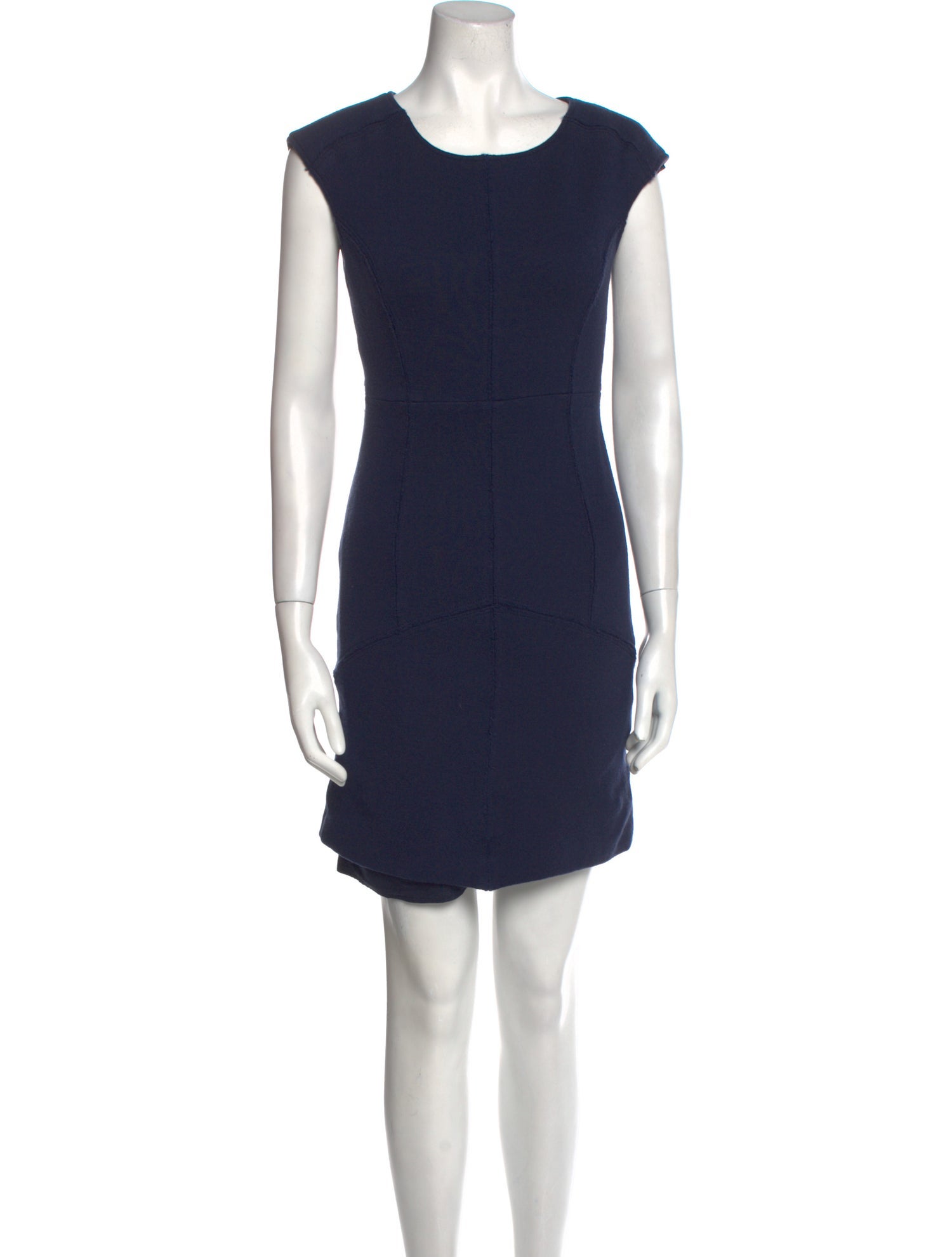Fendi Scoop Neck Mini Dress