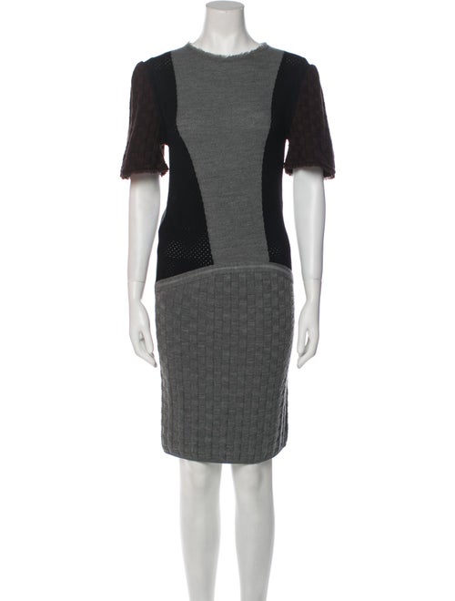 Fendi Wool Knee-Length Dress