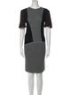 Fendi Wool Knee-Length Dress