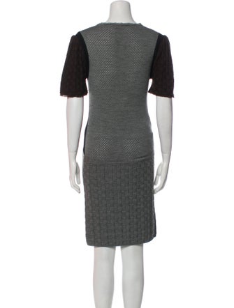 Fendi Wool Knee-Length Dress