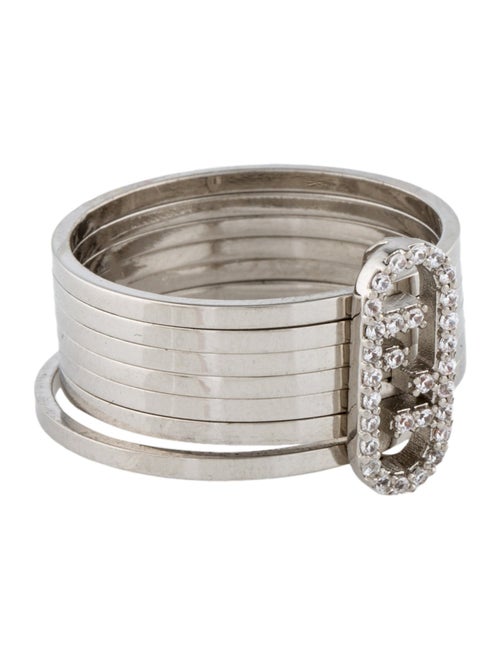 Fendi Crystal Cocktail RIng
