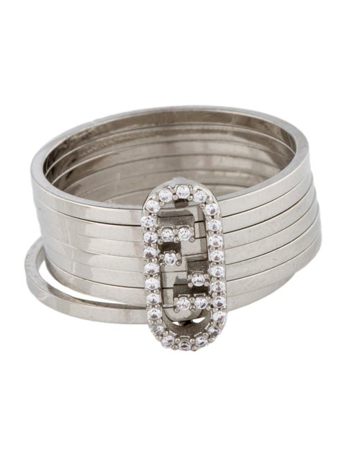 Fendi Crystal Cocktail RIng