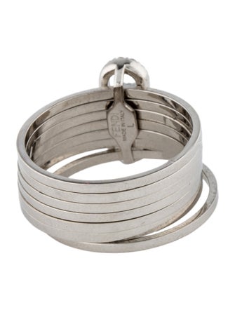 Fendi Crystal Cocktail RIng