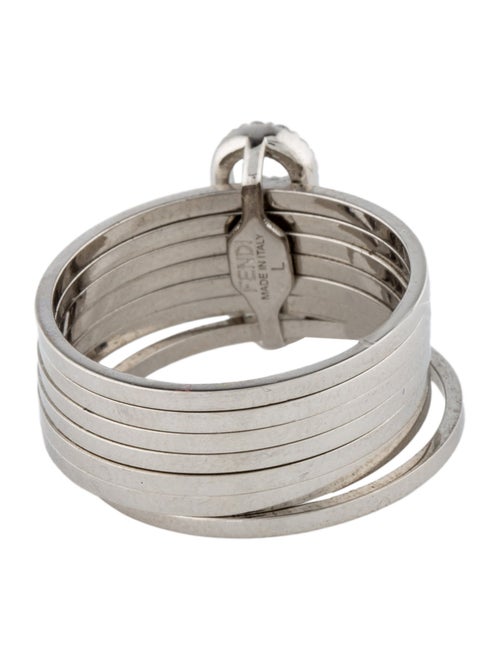 Fendi Crystal Cocktail RIng