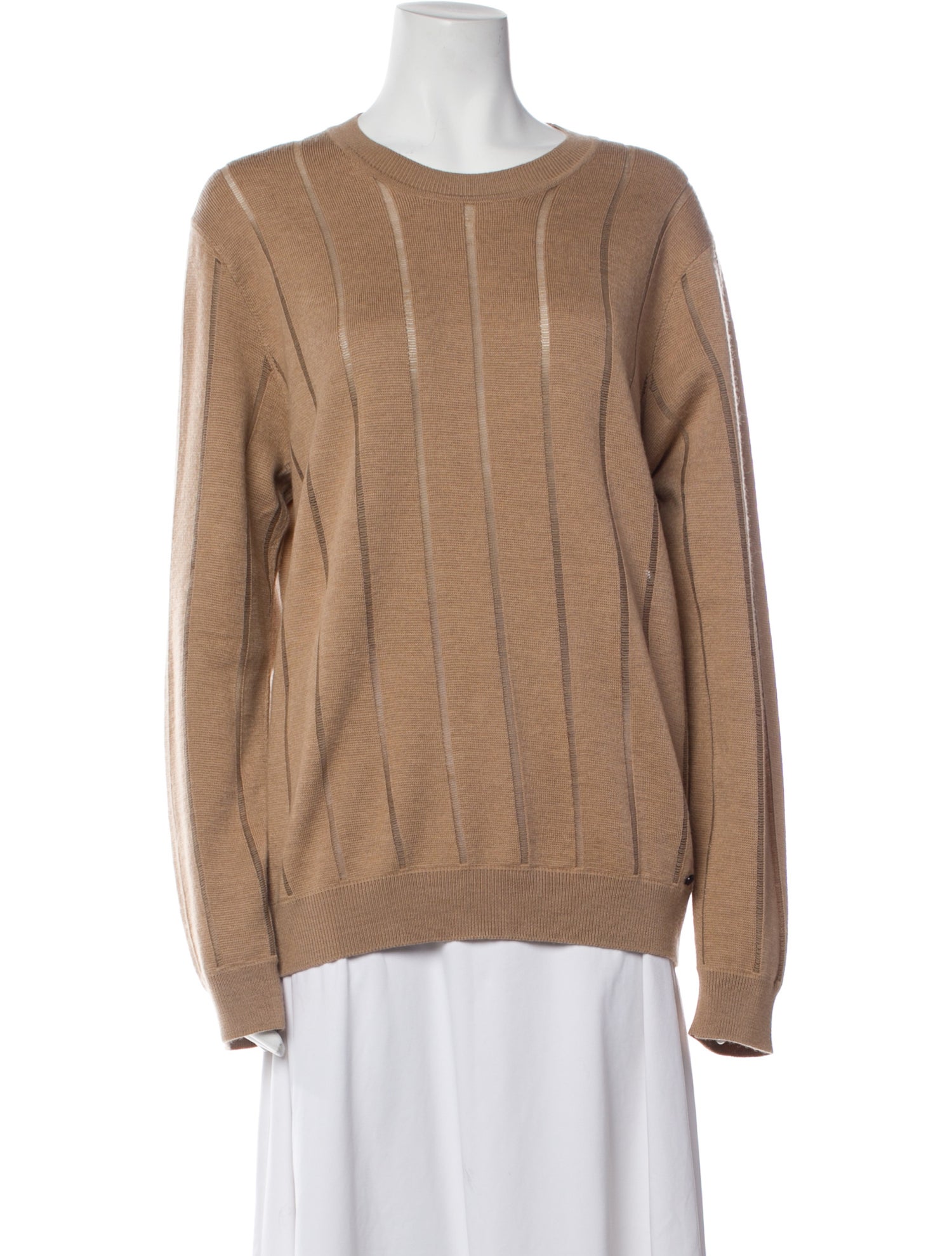 Fendi Crew Neck Long Sleeve Pullover
