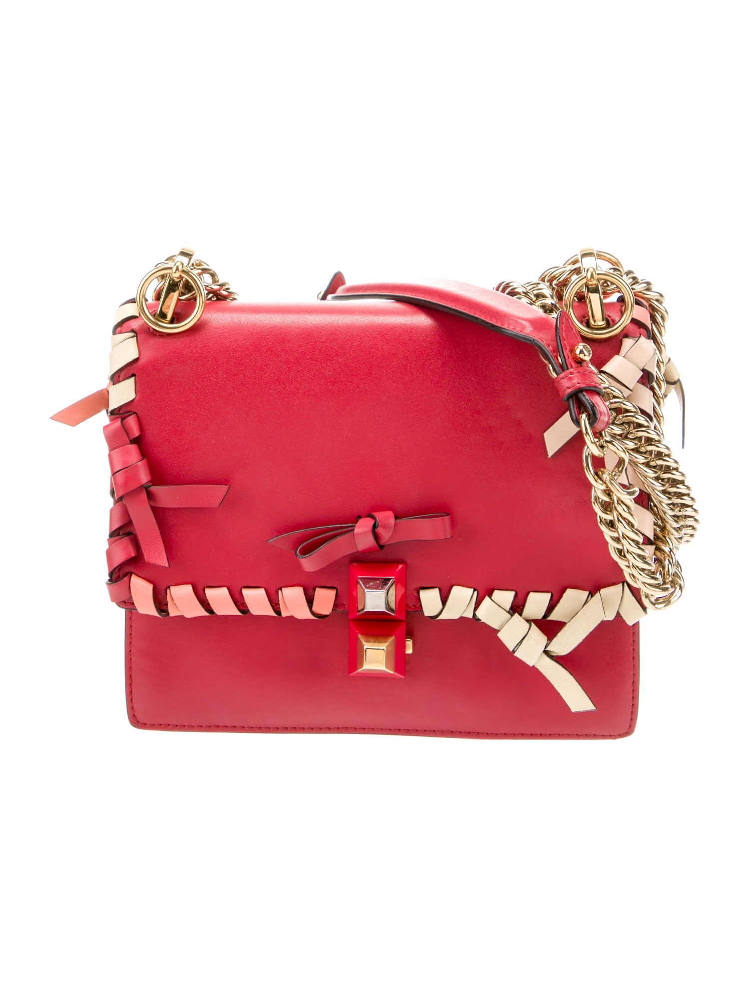 Fendi Leather Kan I Small