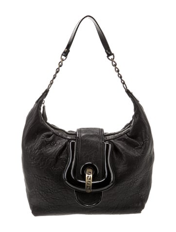 FENDI Hobos Leather Hobo Vintage