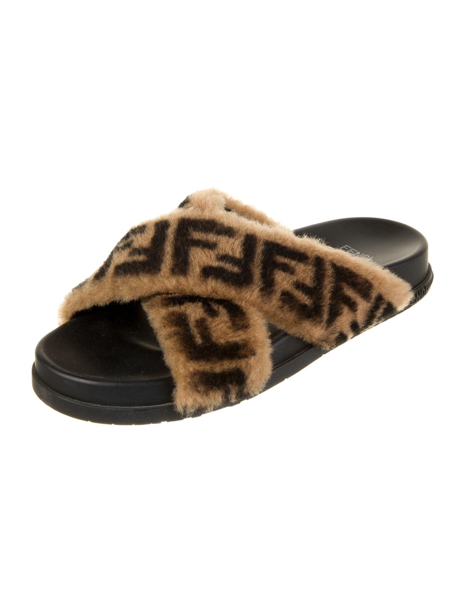 Fndiページ Fendi Fendi Roma Slides - Sandals - Free Shipping - BeyondStyle