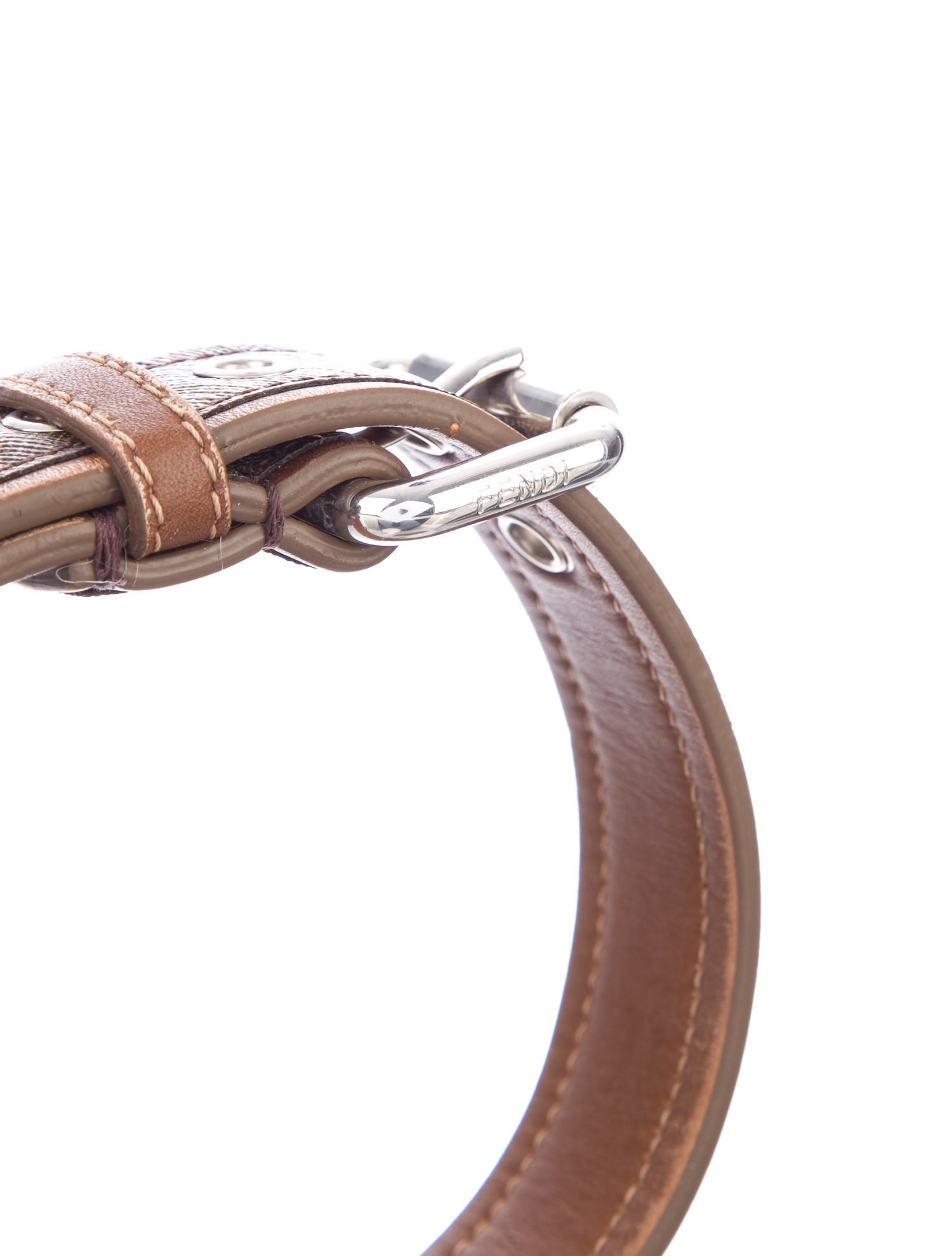 Fendi Zucca Dog Collar