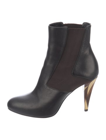 Fendi Boots Leather Chelsea Us6, It36 | 6