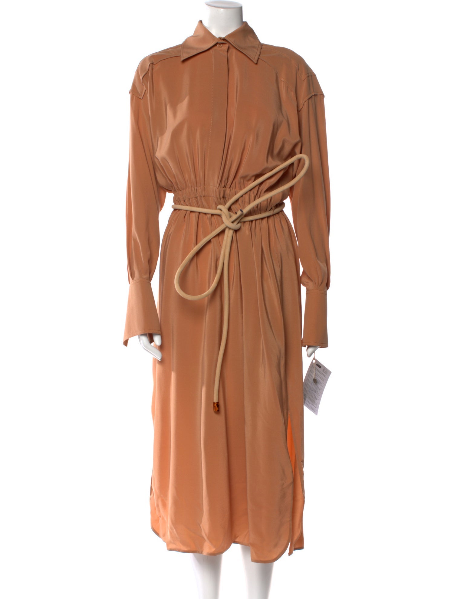 Fendi Silk Midi Length Dress