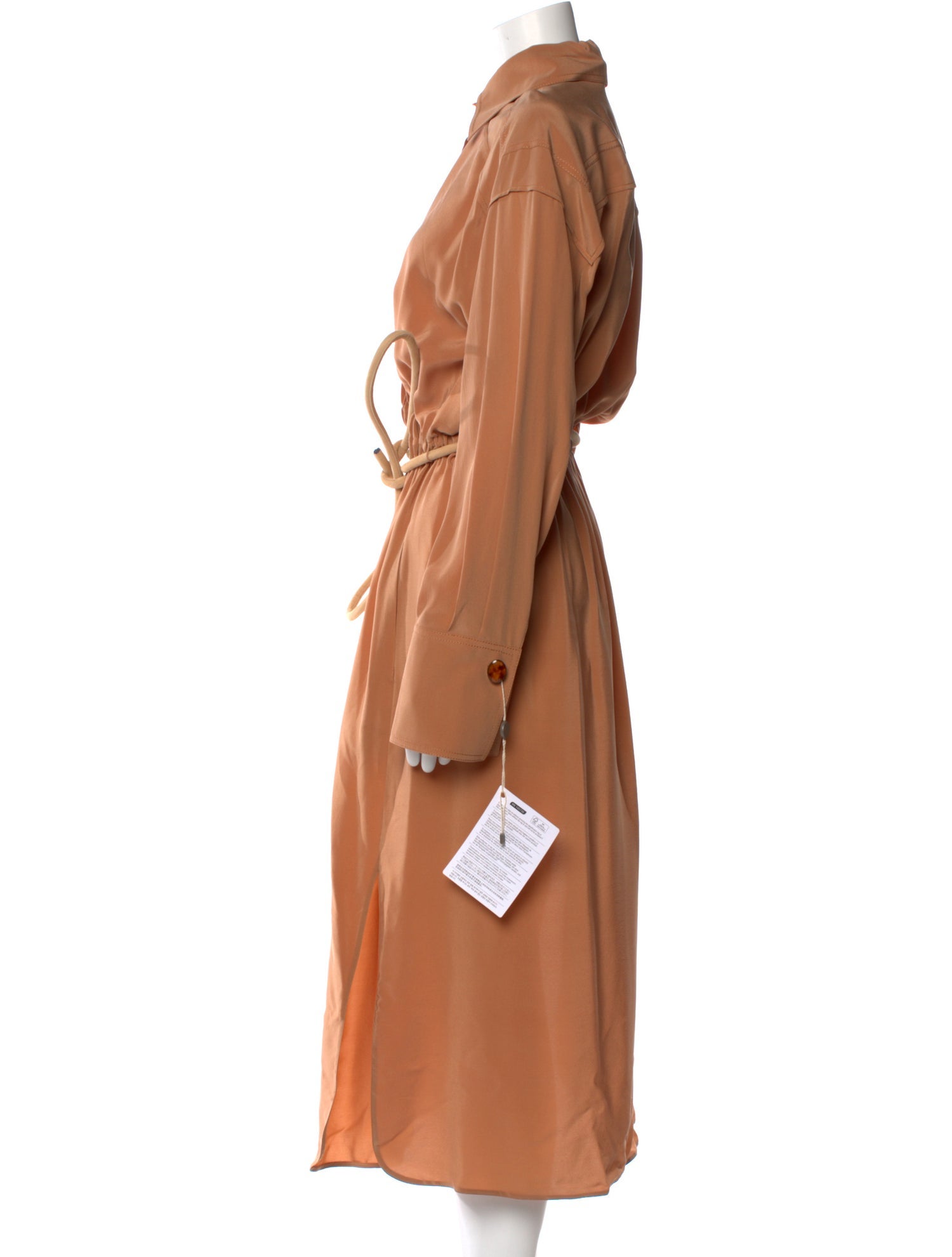 Fendi Silk Midi Length Dress