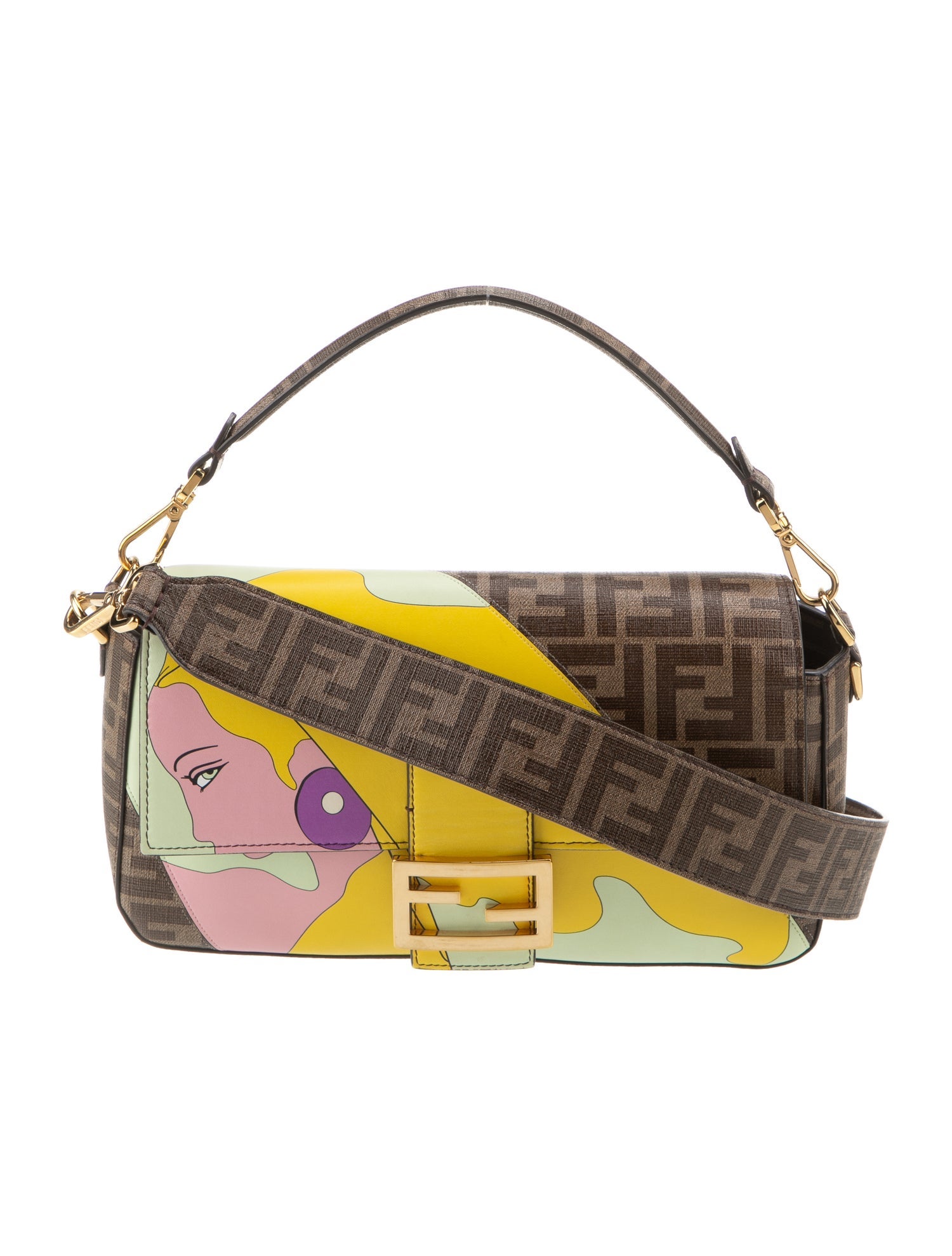 Fendi Zucca FF Baguette 2022