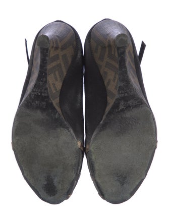 Fendi Zucca FF Logo Printed Espadrilles