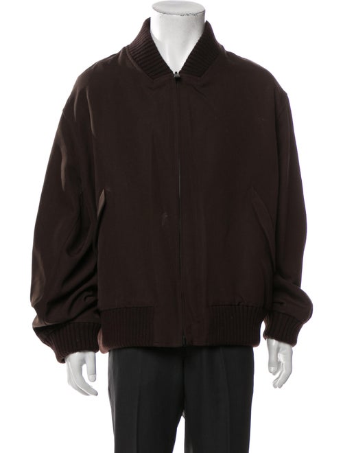 Fendi Reversible Virgin Wool Bomber Jacket