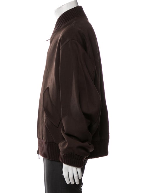 Fendi Reversible Virgin Wool Bomber Jacket