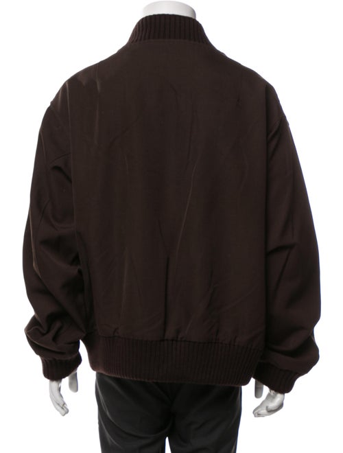 Fendi Reversible Virgin Wool Bomber Jacket