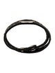 Fendi Leather Welted Wrap Bracelet