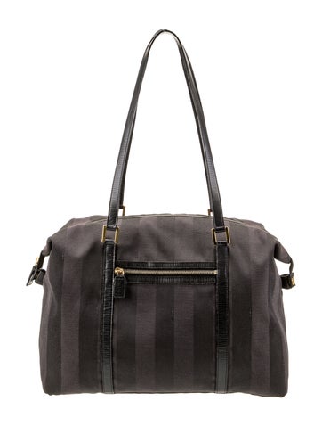 Fendi Totes Pequin Vintage