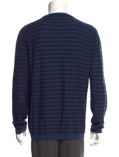 Fendi Striped Crew Neck Pullover